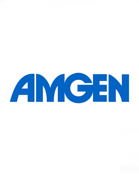 Amgen logo — Med Honors recognized Pharmaceutical