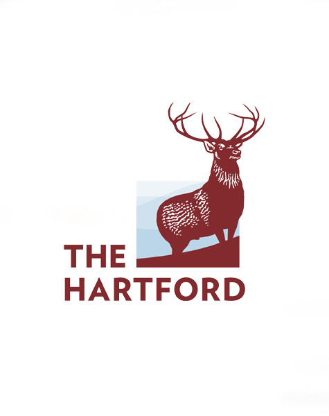 The Hartford logo — Med Honors recognized Insurance