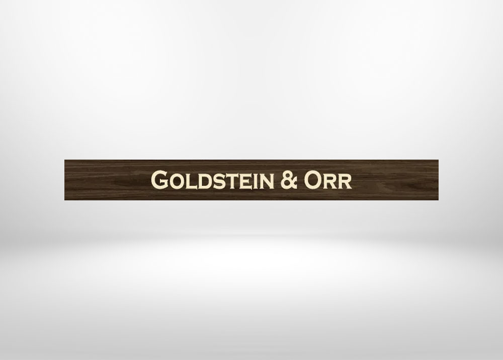 Goldstein & Orr logo — MyLegalWin recognized law firm